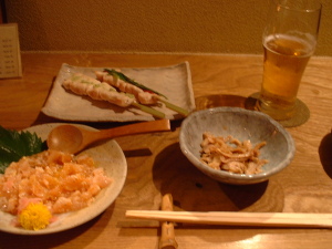 東京: 吉祥寺の飲み屋さんで(2001年) 東京: 吉祥寺の飲み屋さんで(2001年)