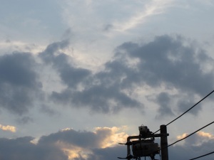 夕方の空 夕方の空
